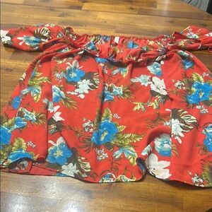 Floral Off-Shoulder Top